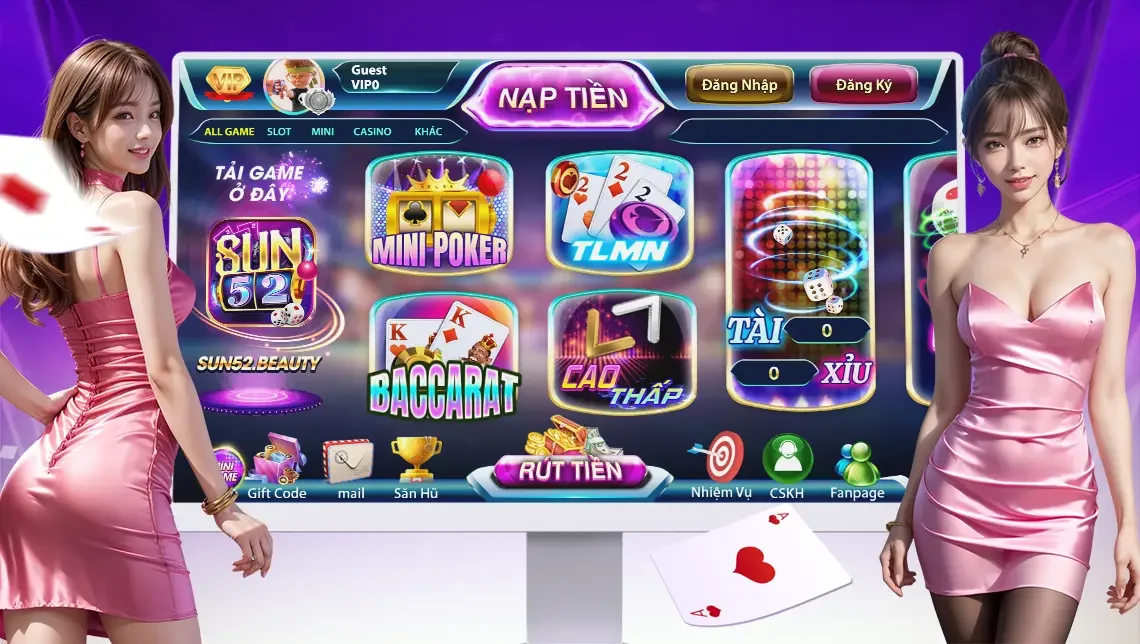 Sun52 - Cổng game bài cá cược hấp dẫn